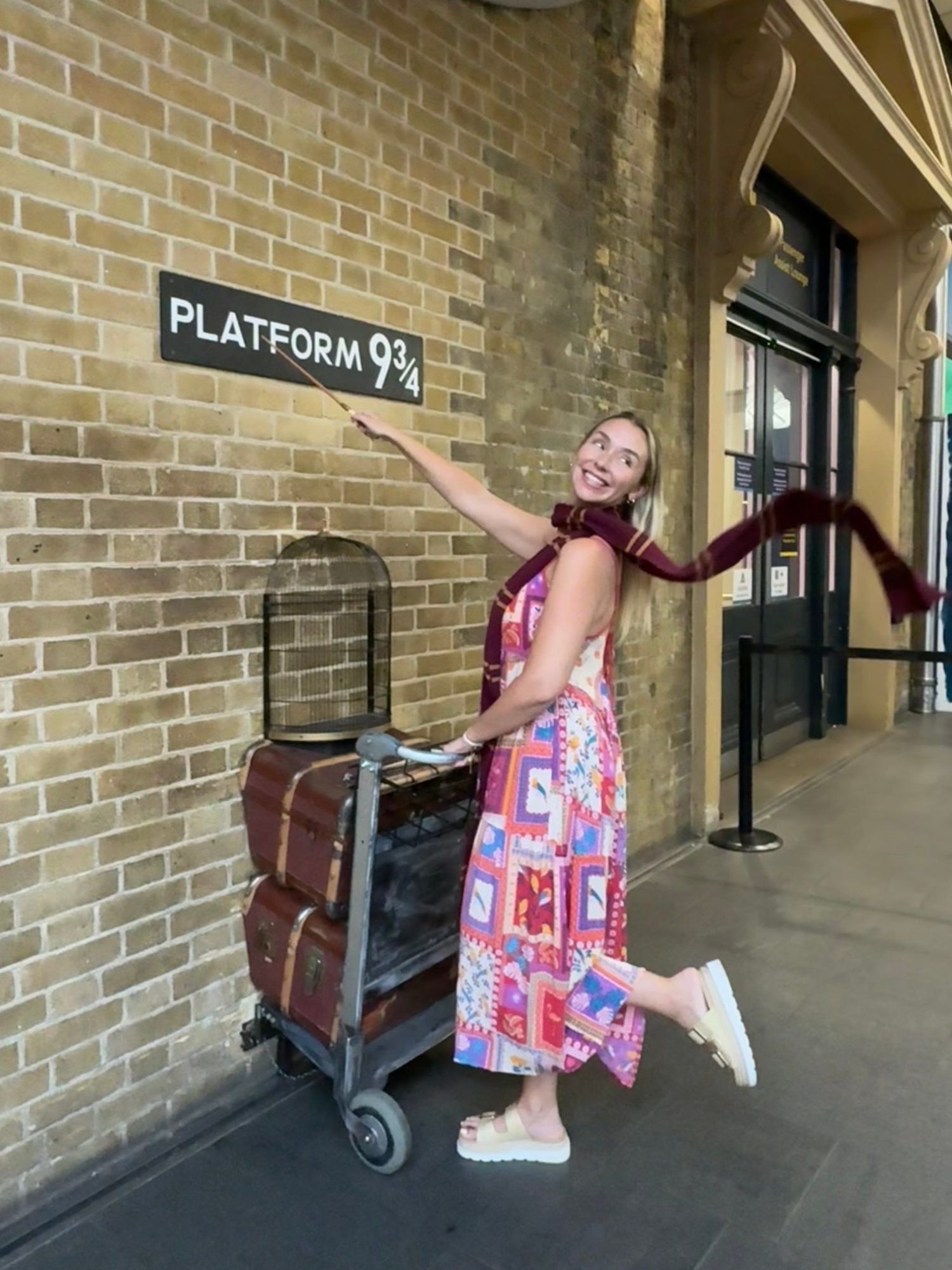 On my way to Hogwarts!